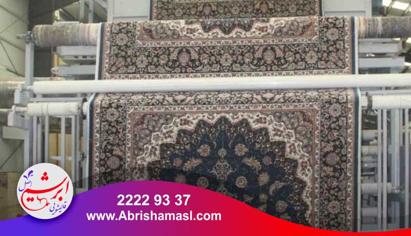مراحل آهارزنی فرش